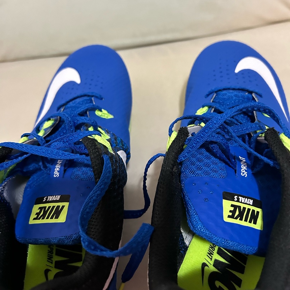 Nike Zoom Rival S RUN N FUN Men’s Track and Field Shoe NIB Size 8 with Spikes - Picture 7 of 14